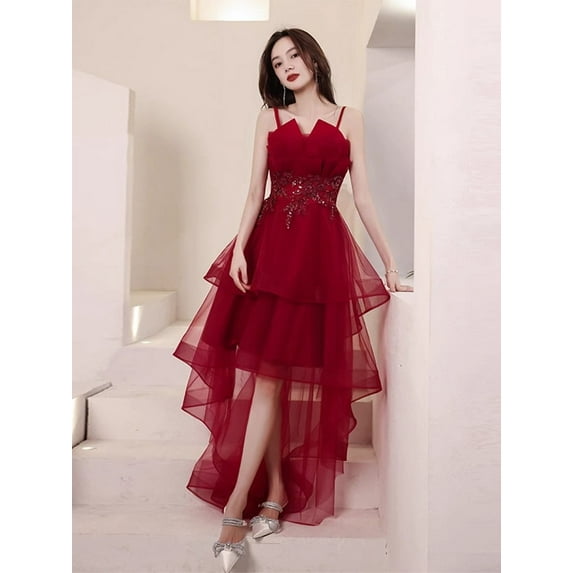 Elegant French-Inspired Evening Dress, Sexy & Graceful for Wedding & Party