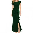 thumbnail image 1 of Elegant French-Inspired Evening Dress, Sexy & Graceful for Wedding & Party, 1 of 18