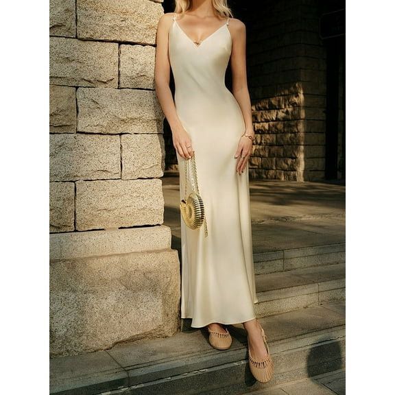 Elegant French-Inspired Evening Dress, Sexy & Graceful for Wedding & Party