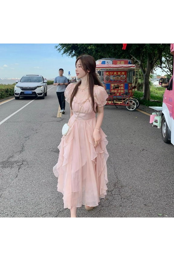 Elegant French-Inspired Evening Dress, Sexy & Graceful for Wedding & Party