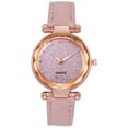thumbnail image 1 of Elegant Frosted Belt Watch with Starry-Sky Face for Women Stylish Timepiece Ideal for Ladies, 1 of 7