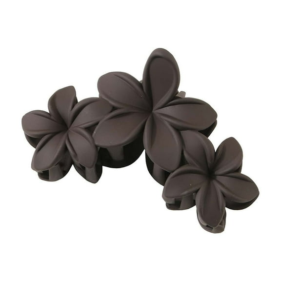 Elegant Frosted Floral Hair Clips European Style Hair Accessories for Women and Girls