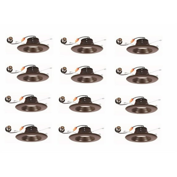 Elegant Furniture 4" Reflector Recessed Trim, 12-Pack