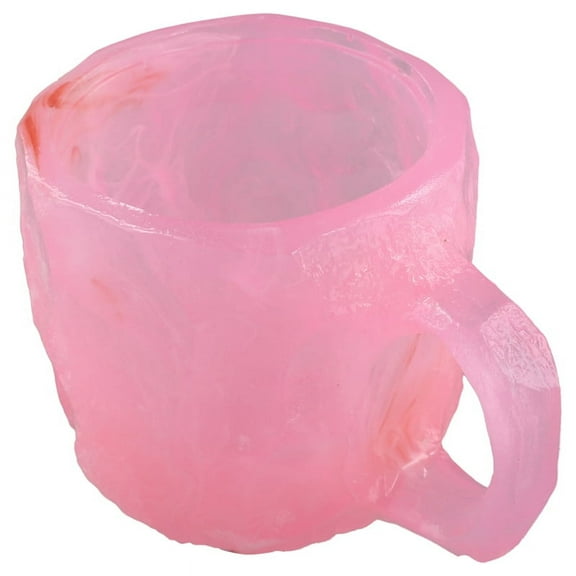 Elegant Geode Crystal Coffee Mug -Mineral Crystal Coffee Cup Quartz Stone Cup, Ideal for Hot Beverages B