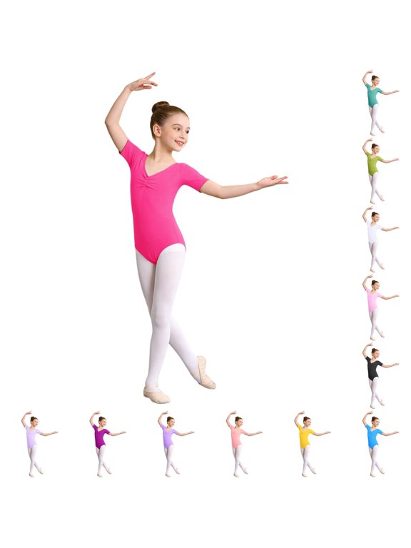 Elegant Girls Dance Jumpsuit for Ballet Practice Comfortable Fit with Easy Snap Front Summer Clothes for Baby