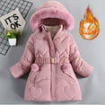 thumbnail image 1 of Elegant Girls Down Jacket Winter Fashion Warm Stylish Thick Coat for Comfort and Against Cold Weather, 1 of 3