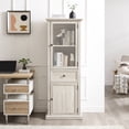 thumbnail image 1 of Elegant Glass Door Cabinet - Aesthetic Appeal for Entryway, 1 of 7