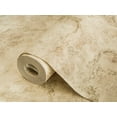 thumbnail image 1 of Elegant Goldish Beige Textured Wallpaper, Premium Wallcovering Roll, 41.7”W X 393”H 113.8 sq ft, 1 of 5