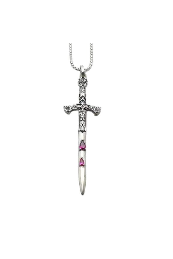 Elegant Gothic Pendant Necklace Festival Gothic Accessories Great for Gothic Culture Enthusiasts and Fashion Aficionados