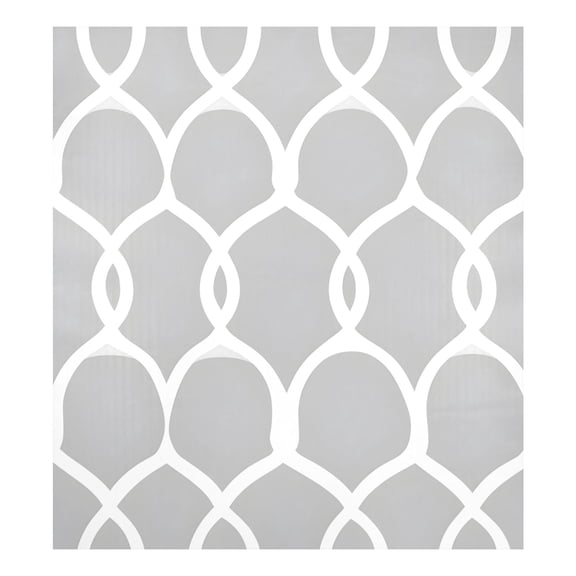 Elegant Gray Pattern Magnetic Dishwasher Decal 23''x26'' Easy to Clean Single Sided Print