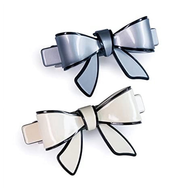 Elegant Hair Clips Resin Hair Barrettes Sparkly Black  display picture 2