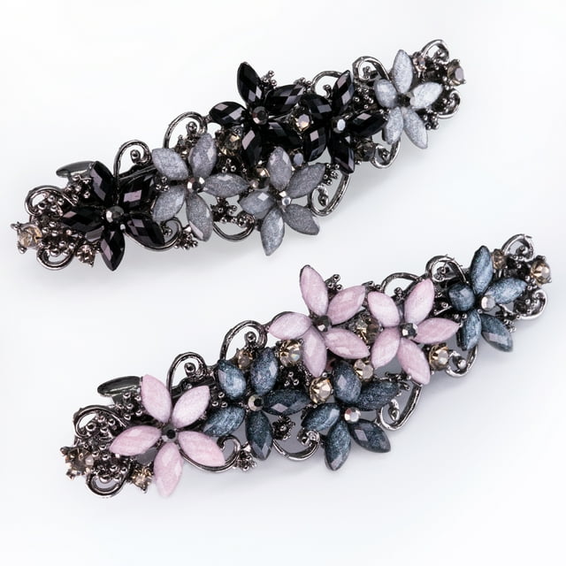 Elegant Hair Clips for Women and Girls Fashion Sparkly Glitter