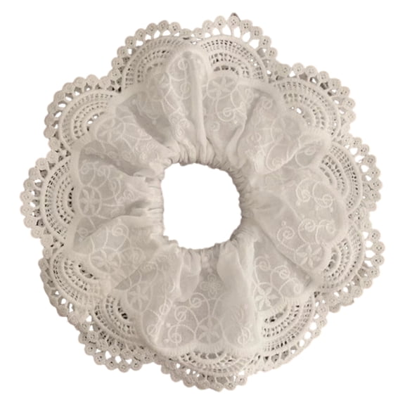 Elegant Hair Tie MultiLayer Lace Hairband French Aesthetic Elastic Scrunchies