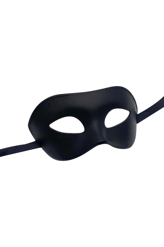 Elegant Half Face Masquerade Mask for Adults & Teens - Adjustable ABS Plastic Venetian Mask with Hand-Painted Designs, Lightweight & Comfortable for Halloween, Carnival, Parties, Weddings