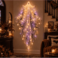 thumbnail image 1 of Elegant Halloween Cascade Wall Light Collection – Beautiful by Day, Glowing by Night, Layered Halloween Wall Decor with Hanging Accents and Atmospheric Glow, 1 of 7