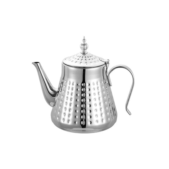 Elegant Hammer Pattern Tea Kettle With Removable Infuser And Ergonomic Handle Design Stainless Steel Stovetop Teapot