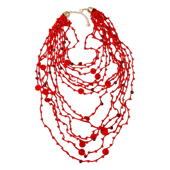 Lightweight Fashion Jewelry Handmade Bead Necklace Versatile Design Neck Chain For Casual or Formal Occasion