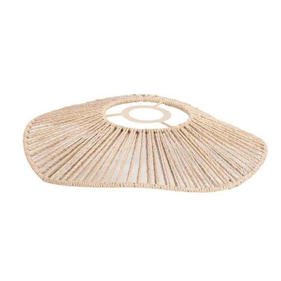 Elegant Handwoven Pendant Light Shade Bedroom Ceiling Light Lid Paper Rope Lampshades Great for Creating Warm Atmospheres