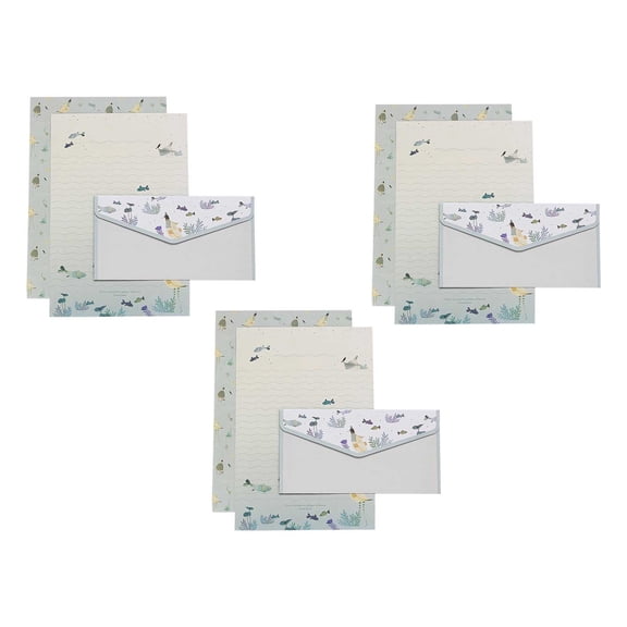 Elegant Handwritten Letter & Envelope Set - Premium Thick Paper, Luxurious Texture, Versatile Stationery for Invitations, Notes & Gifts