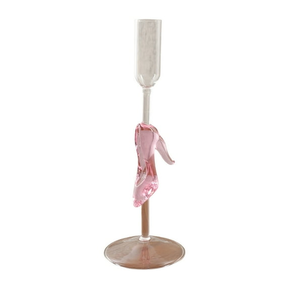Elegant Heart-Shaped Glass Candle Holder for Romantic Dinner, Home Decor, Wedding Accessories, and Special Occasions