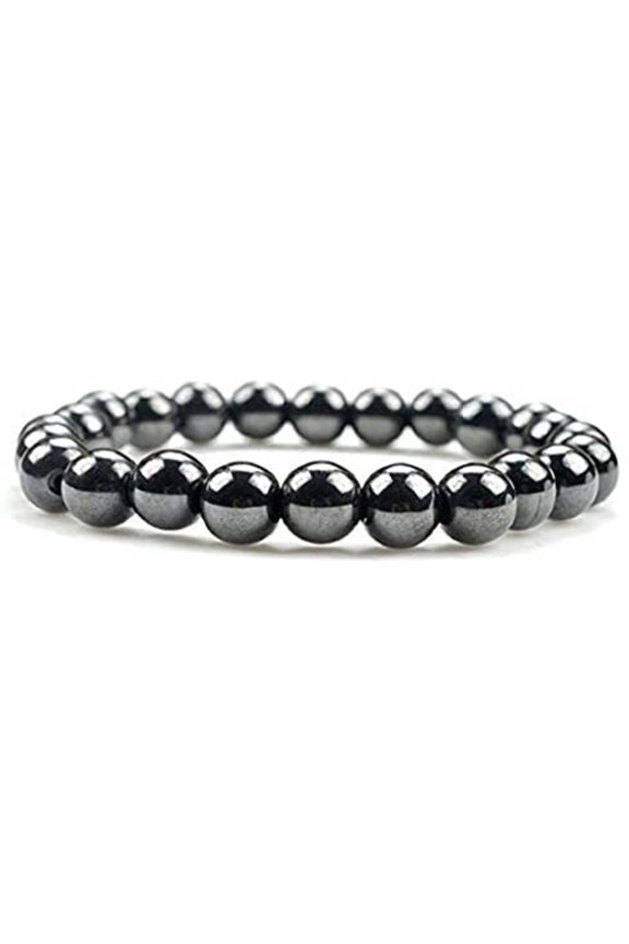 Elegant Hematite Natural Stone Bracelet for concentration  Focus