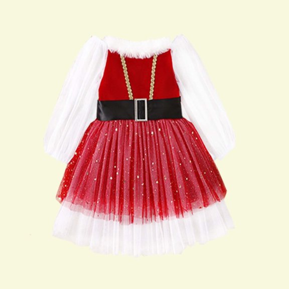 Elegant Holiday Party Dress For Girls Velvet Pageant Performance Celebration Outfit Gown Girls Summer Dress Cassual Formal Dresses Cute Sun Dresses