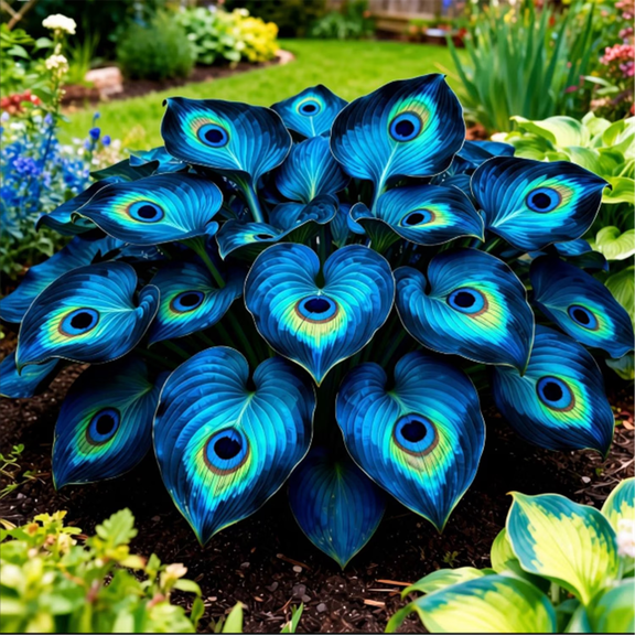 Elegant Hosta—Graceful Foliage Display—Brightens up dark garden corners——Year-Round ornamental appeal