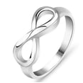 thumbnail image 1 of Elegant Infinity Ring: Timeless Silver Design Symbolizing Eternity, Perfect for Everyday Wear or Special Occasions, 1 of 2