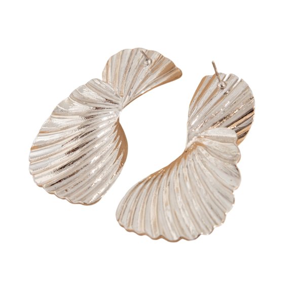 Elegant Irregular Geometric Alloy Studs Earrings for Women Versatile and Chic Jewelry Piece for Various Event