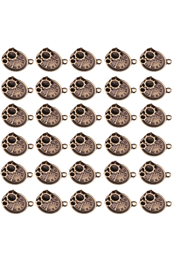 Elegant Jewelry And Home Decors Trendy Pocket Watch Pendants Unique Alloy Charm For Individualized Accessories