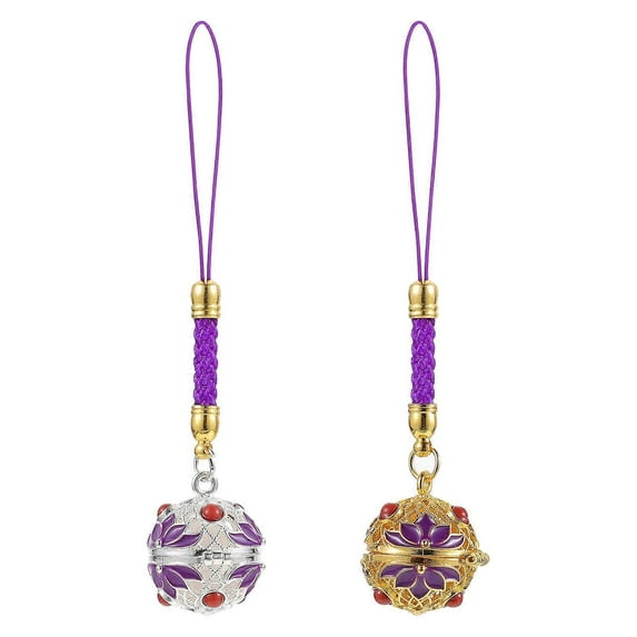 Elegant Key Chain Essential Oil Diffuser Pendant For Women And Men Assorted Color 2Pcs Everyday Accessory