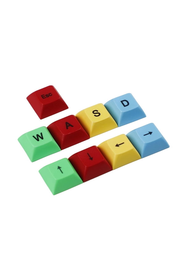 Elegant Keycap Set Keyboard Custom Keycaps DSA 7.42mm Height keys Dye-subbed Keycap WASD ESC Arrow Keycaps Easy install