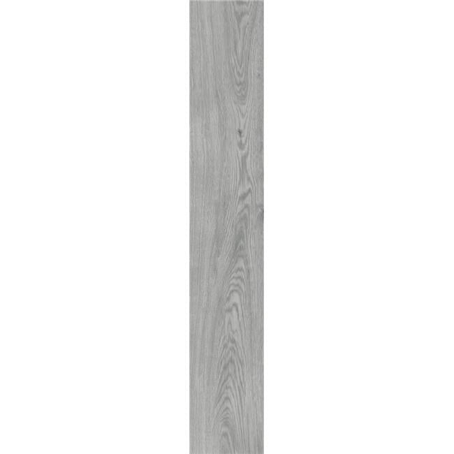 Elegant Kitchen & Bath LVFGRY06-7-7-V2 7 x 48 x 7 mm 20 Mil Luxury Vinyl Flooring, Fog Grey