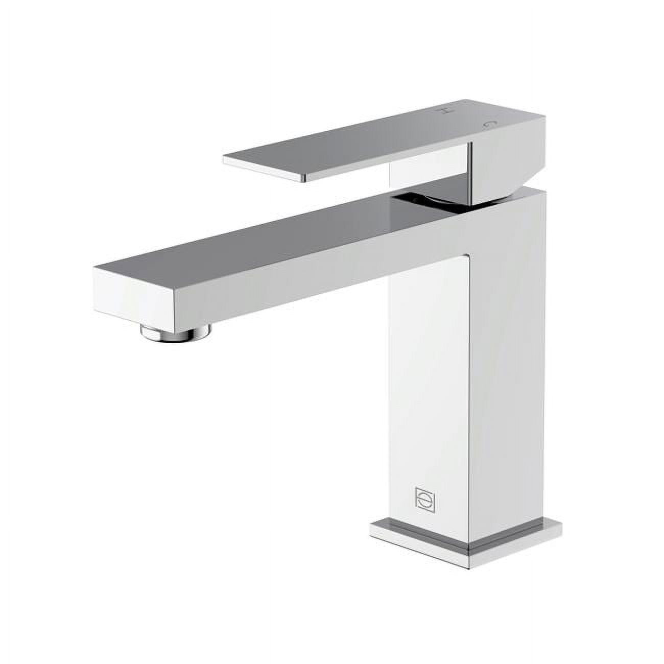 Jakob Chrome Single-Hole Single-Handle Bathroom Faucet