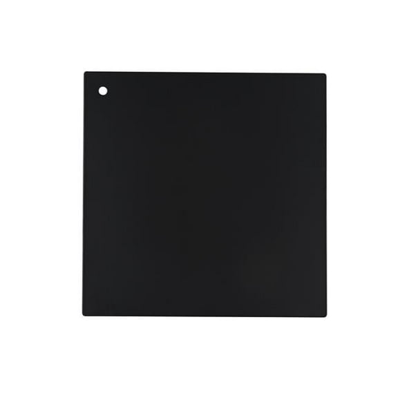 Elegant Kitchen & Bath MTL-500-BK-6 6 in. Metal Finish Sample, Black 6 x 6