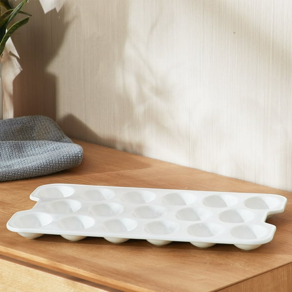 Elegant Kitchen Serveware 17-Shelf Egg Tray for Breakfast, Brunch & Entertaining