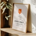 thumbnail image 1 of Elegant Kitchen Wall Art Aperol Spritz Poster – Minimalist Orange Cocktail Print With Modern Layout For Bar Or Dining Decor Wall Art, Modern Wall Decor, 16x24 UNFRAMED, 1 of 2