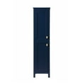 thumbnail image 1 of Elegant Kitchen and Bath 16 Inch Wide Bathroom Linen Storage Freestanding Cabinet In Blue, 1 of 14