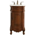 thumbnail image 1 of Elegant Lighting Vf10119-Vw Danville 18" Free Standing Single Basin Vanity Set - Wood, 1 of 7