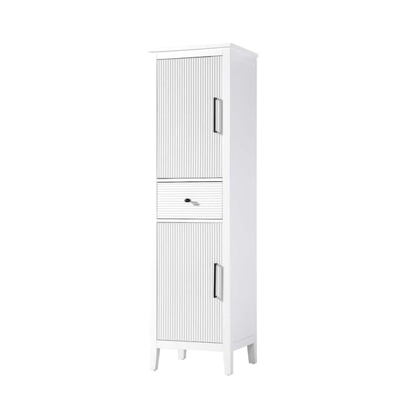 Elegant Kitchen and Bath 20 Inch Bath Storage Cabinet in White