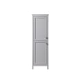 thumbnail image 1 of Elegant Kitchen and Bath 20 Inch Wide Bathroom Linen Storage Freestanding Cabinet In Grey, 1 of 10