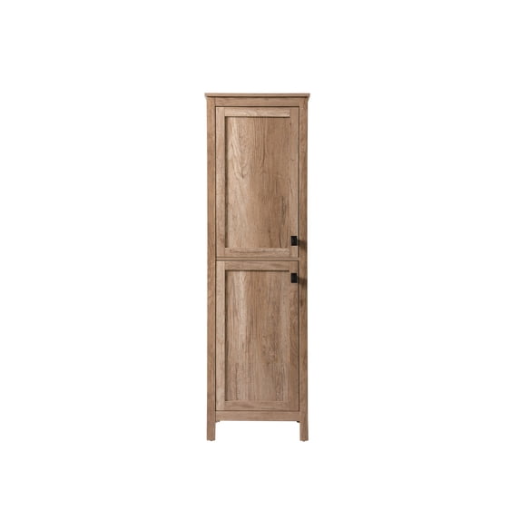 Elegant Kitchen and Bath 20 Inch Wide Bathroom Linen Storage Freestanding Cabinet In Natural Oak