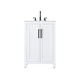 thumbnail image 1 of Elegant Kitchen and Bath 24 Inch Single Bathroom Vanity In White, 1 of 7