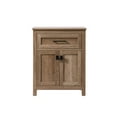 thumbnail image 1 of Elegant Kitchen and Bath 24 Inch Wide Bathroom Storage Freestanding Cabinet In Natural Oak, 1 of 14