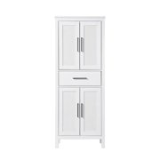 Elegant Furniture and Lighting 28 Inch Bath Storage Cabinet in White