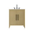 thumbnail image 1 of Elegant Kitchen and Bath 30 Inch Single Bathroom Vanity In  Honey Brown, 1 of 13