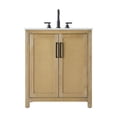 thumbnail image 1 of Elegant Kitchen and Bath 30 Inch Single Bathroom Vanity In Linen Oak, 1 of 13