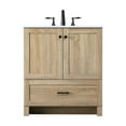 thumbnail image 1 of Elegant Kitchen and Bath 30 Inch Single Bathroom Vanity In Mango Wood, 1 of 18