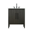 thumbnail image 1 of Elegant Kitchen and Bath 30 inch Single Bathroom Vanity in Chocolate Oak, 1 of 7