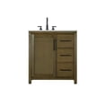 thumbnail image 1 of Elegant Lighting VF29532HO Alina 32" Free Standing Single Basin Vanity Set - Hazel Oak, 1 of 7